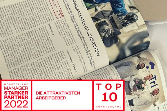 Bild von TRITEC ALS EINER DER TOP ARBEITGEBER IM MÜNSTERLAND
